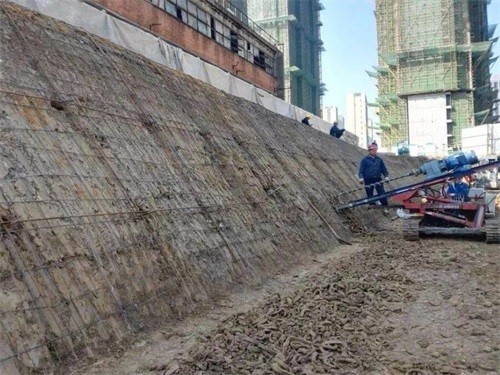 通山建筑边坡支护